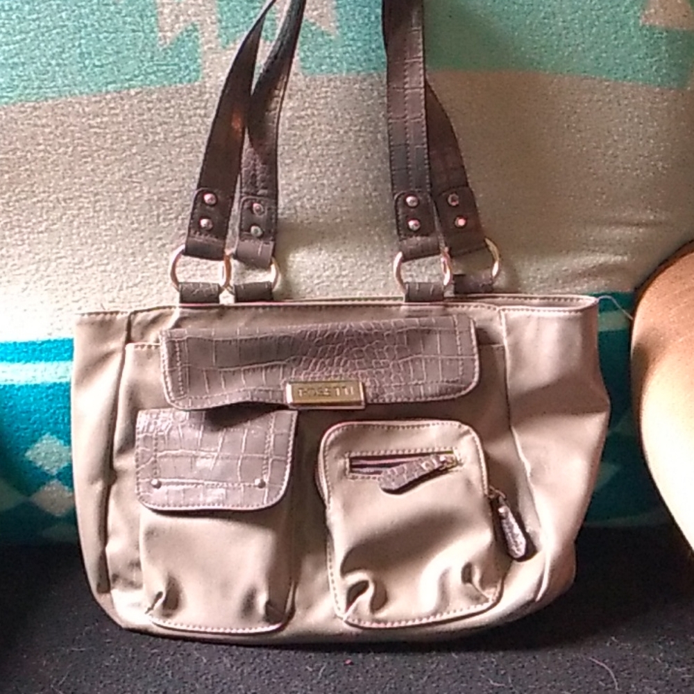 Gray purse